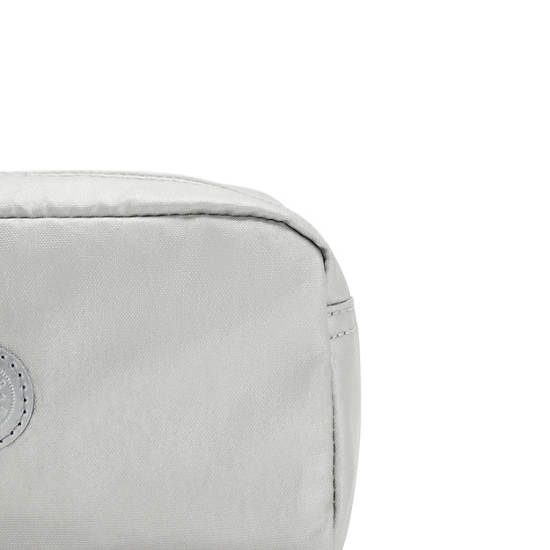 Bolso Pequeño Kipling Gleam Metallic Plateados | MX 1736RV